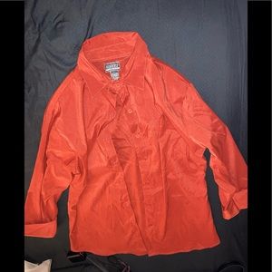 Rust Colored Button Down Shirt